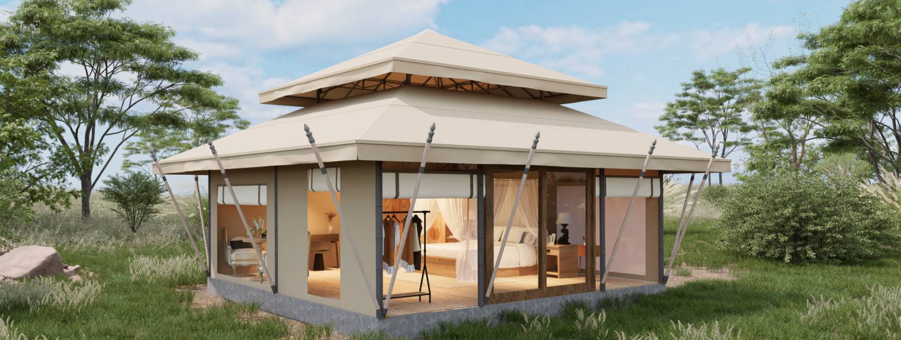 瓯海区户外野奢帐篷